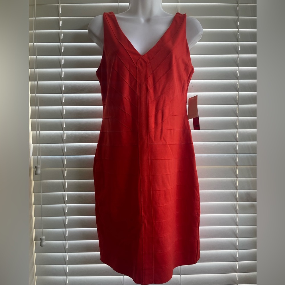 The Clementine Orange Dress